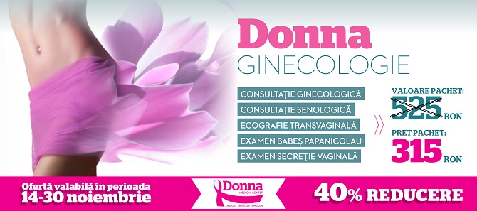 Oferta servicii ginecologie